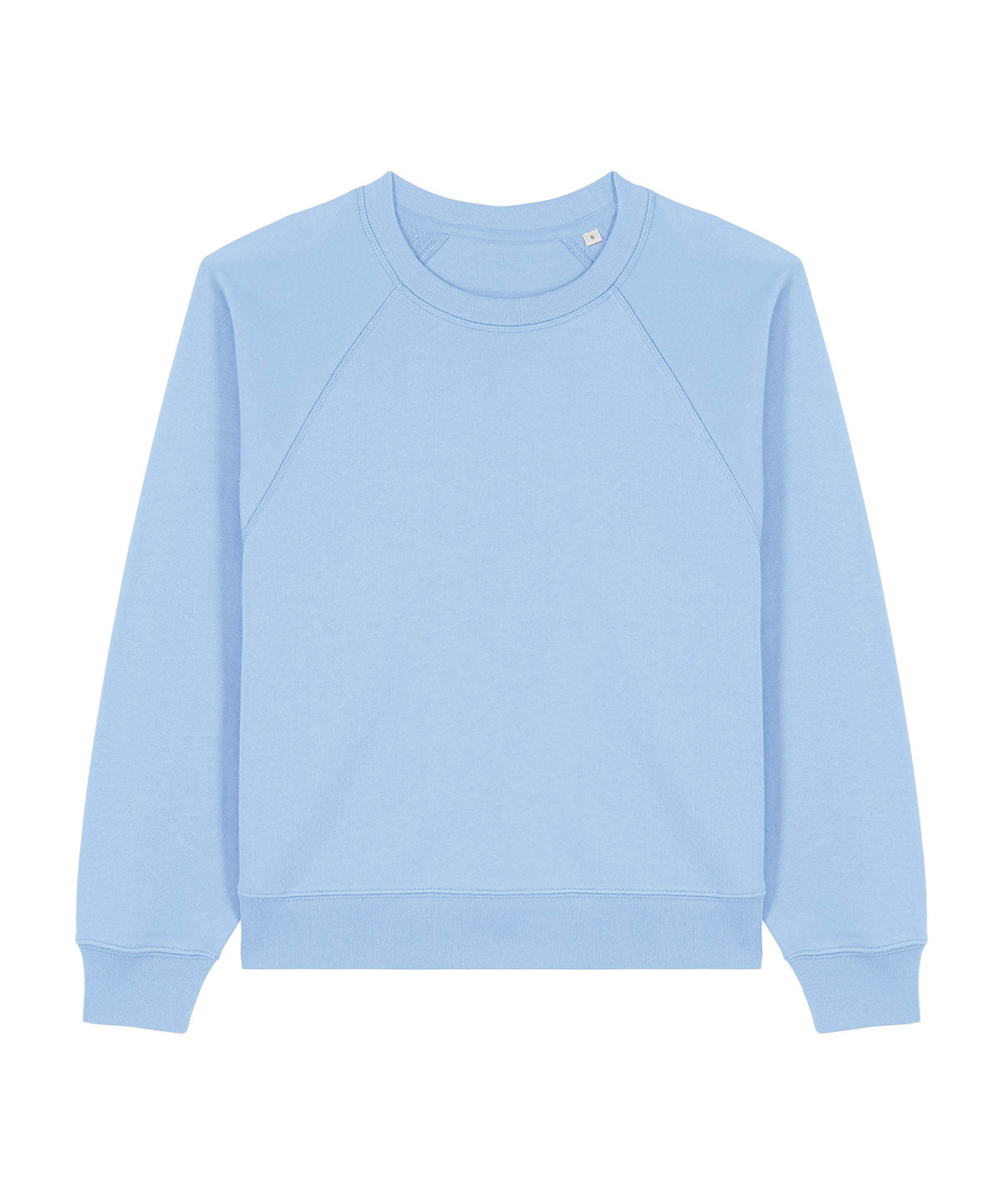 Sweatshirts - Stella Clara Raglan Crew Neck Sweatshirt Blue Soul