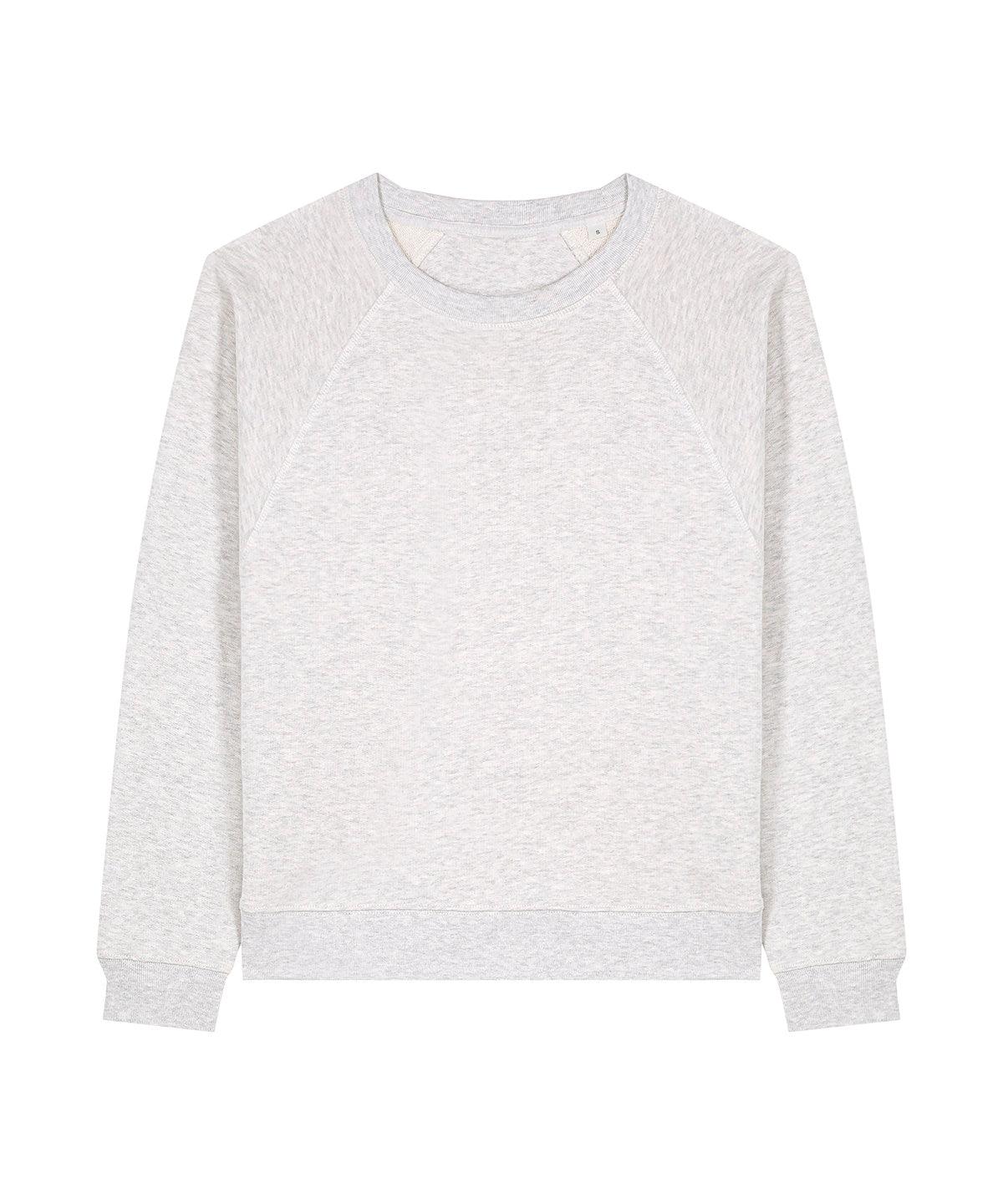 Sweatshirts - Stella Clara Raglan Crew Neck Sweatshirt Cool Heather Grey