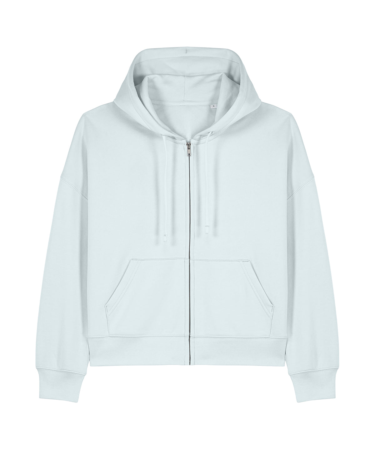 Hoodies - Klassisk Zip-Hoodie för Damer Blue Ice