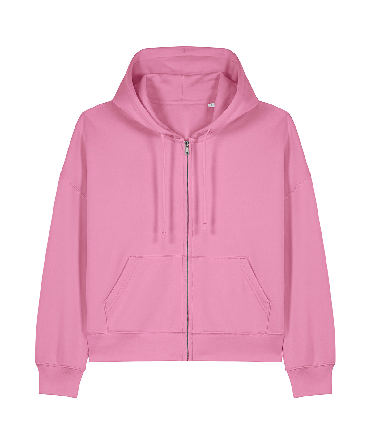 Hoodies - Klassisk Zip-Hoodie för Damer Bubble Pink