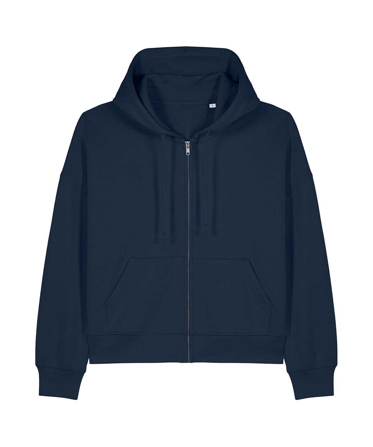 Hoodies - Klassisk Zip-Hoodie för Damer French Navy