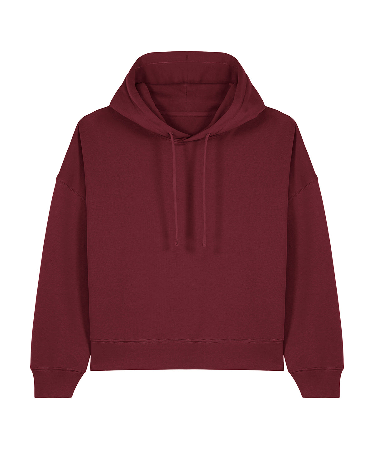 Hoodies - Ekologisk Bomullshoodie Burgundy