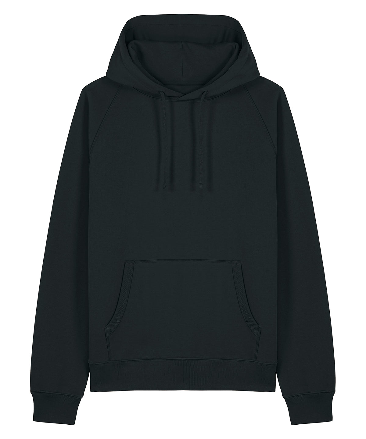 Hoodies - Raglan Hoodie Sweatshirt Black