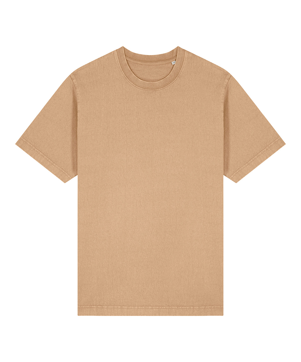 T-Shirts - Premium Unisex T-shirt i Ekologisk Bomull Garment Dyed Latte