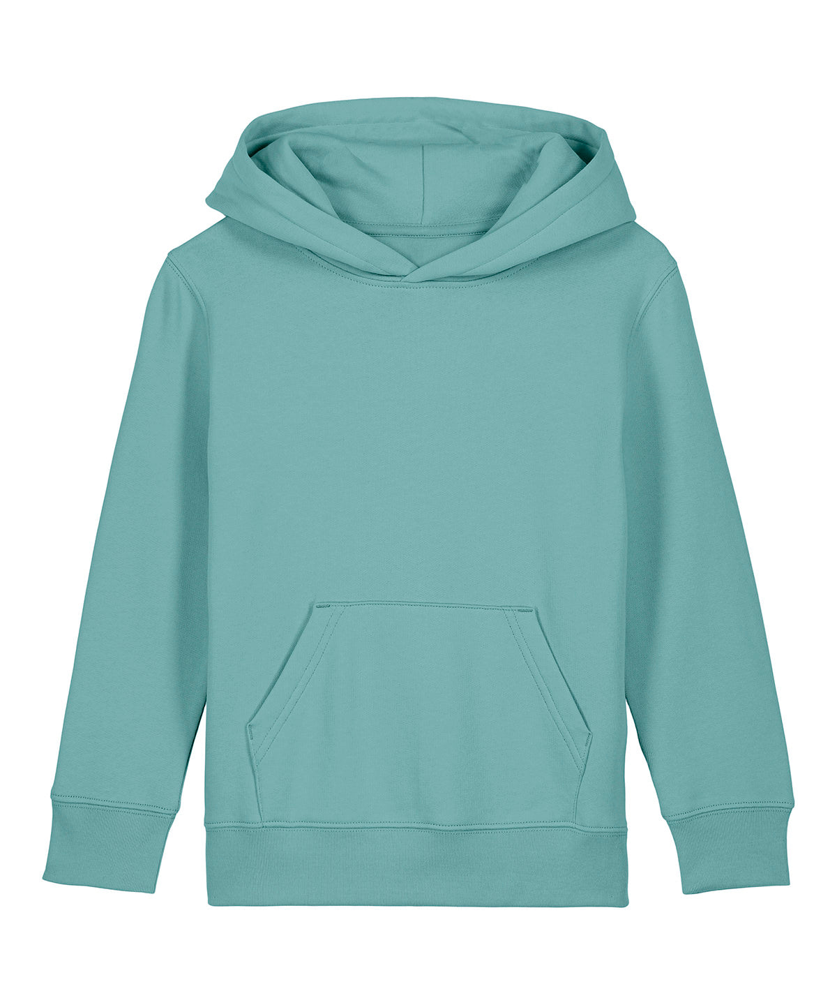 Hoodies - Kids Mini Cruiser 2.0 Hoodie Teal Monstera 3 4 år