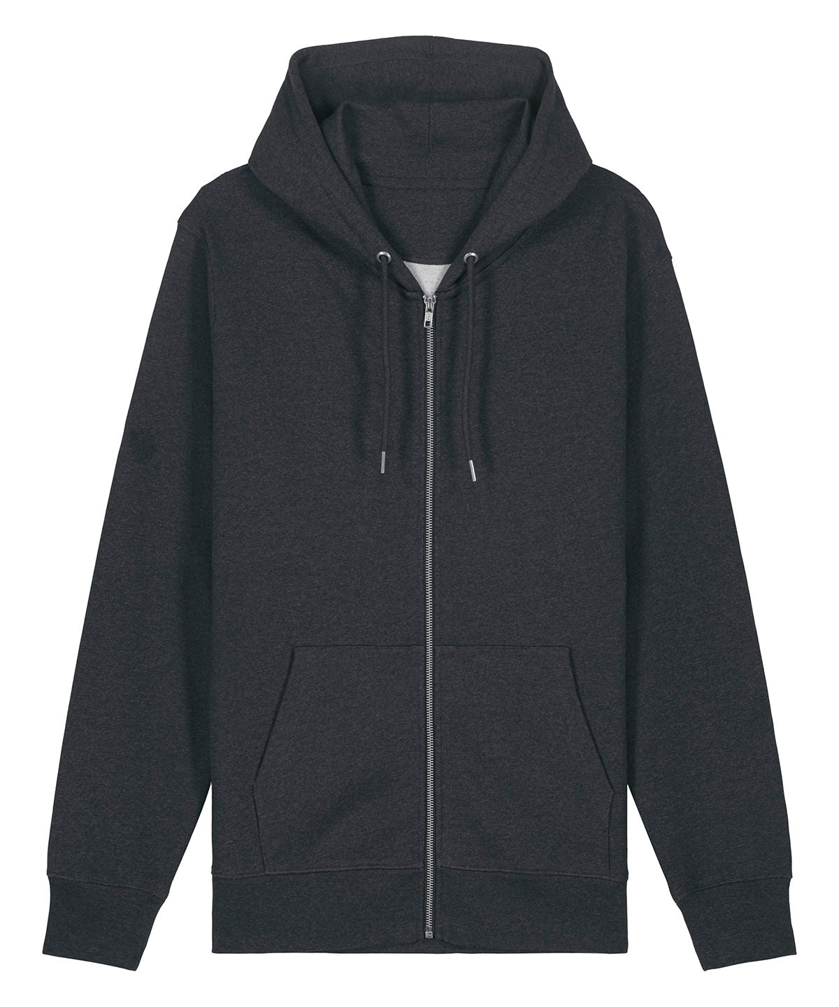 Hoodies - Unisex Zip-Hoodie 2.0 Dark Heather Grey