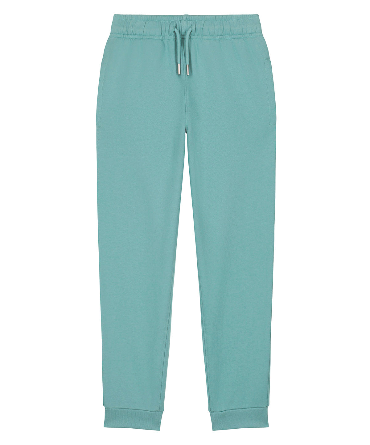 Sweatpants - Mini mover ikoniska joggerbyxor för barn Teal Monstera