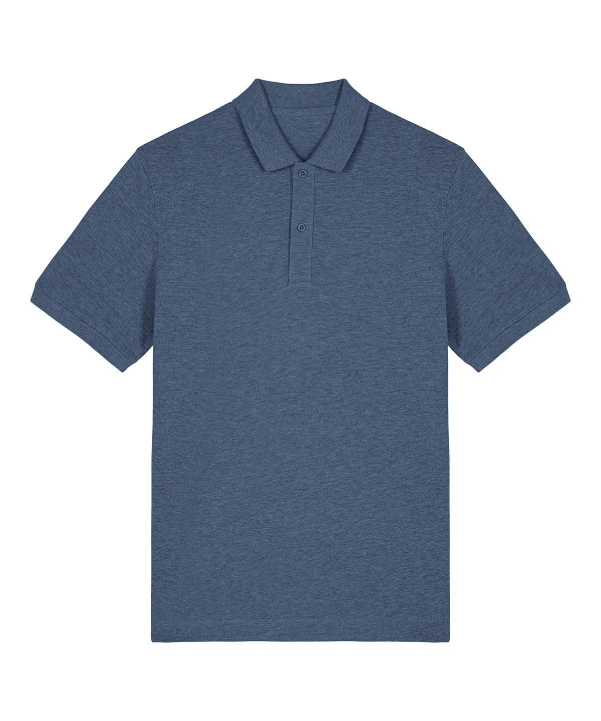 Polos - Prepster 2.0 Premium Unisex Pikétröja Dark Heather Blue