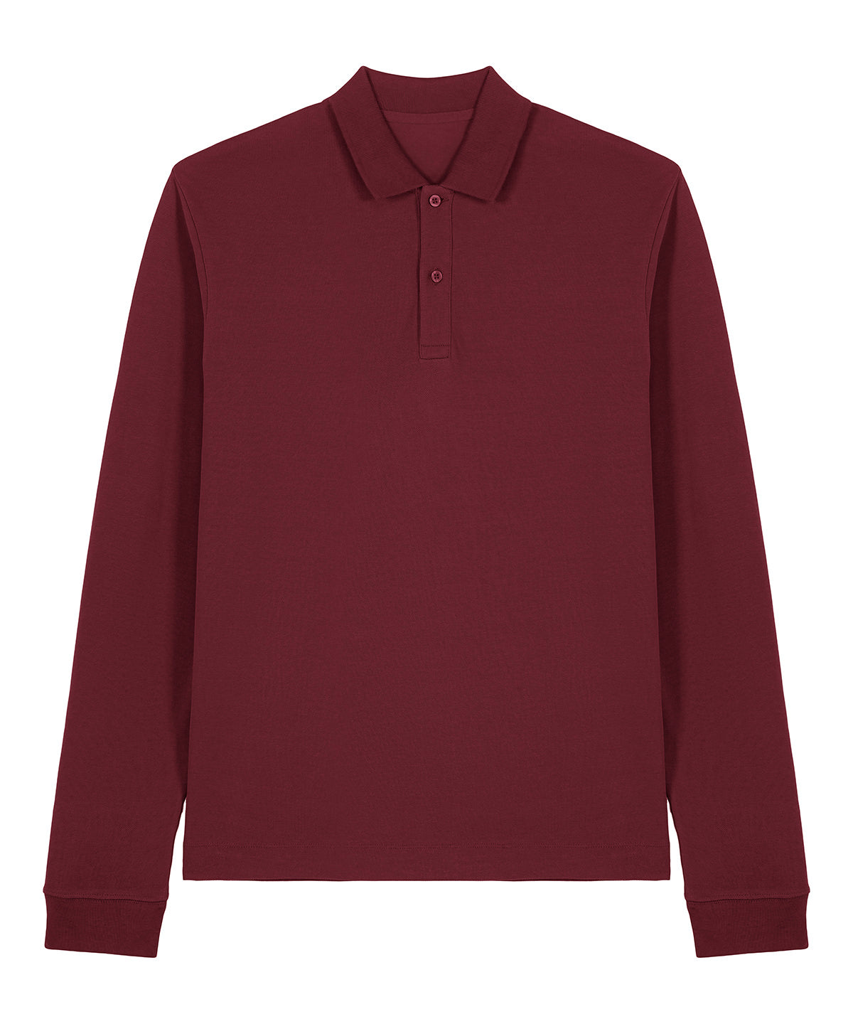 Polos - Prepster 2.0 Långärmad Pikétröja Burgundy