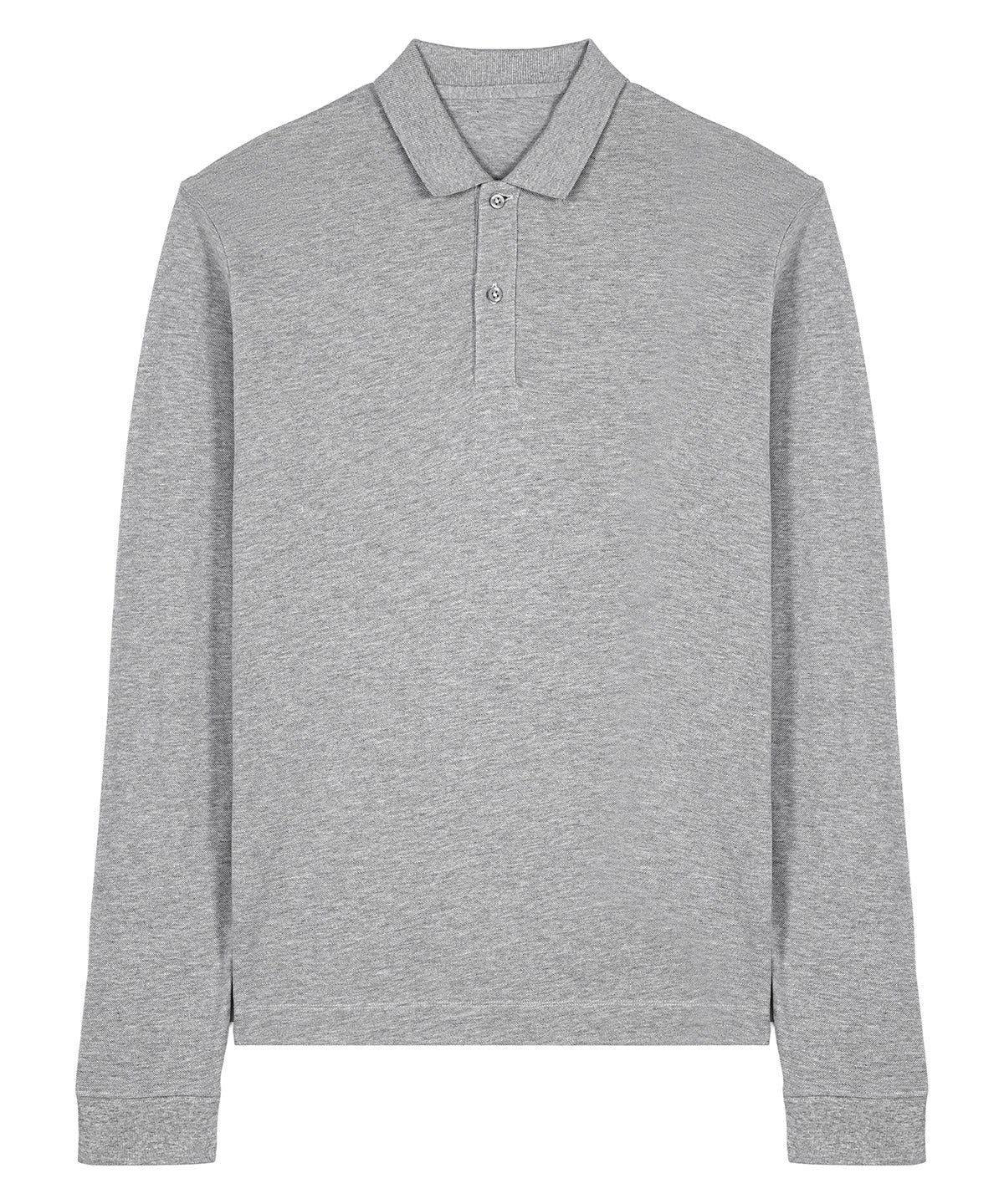 Polos - Prepster 2.0 Långärmad Pikétröja Heather Grey