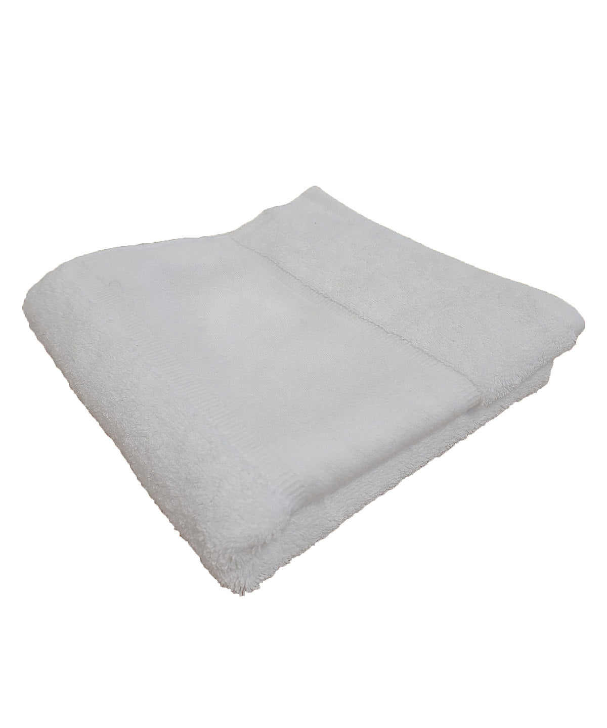 Towels - Ekologisk Badhandduk med Tryckbar Kant White One size