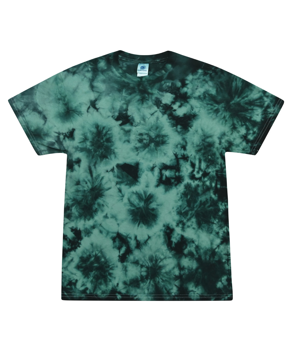 T-Shirts - Unik Tie-Dye T-shirt för Stil och Komfort Crystal Jade