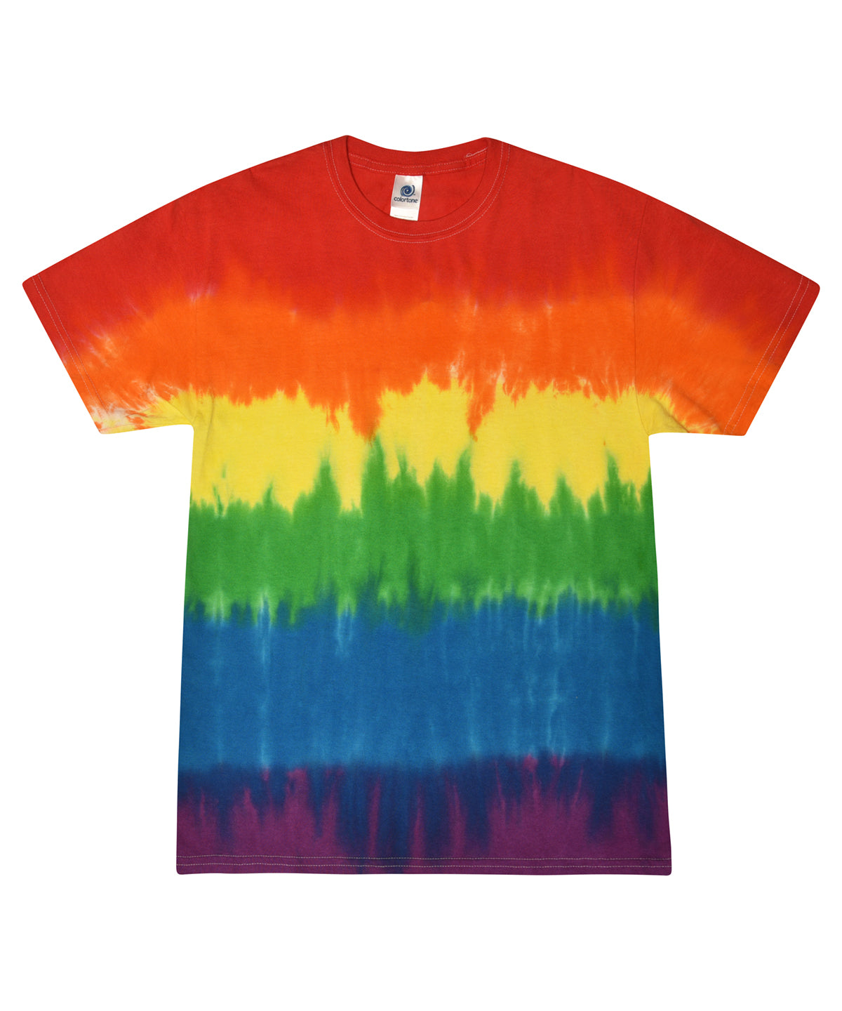 T-Shirts - Unik Tie-Dye T-shirt för Stil och Komfort Pride