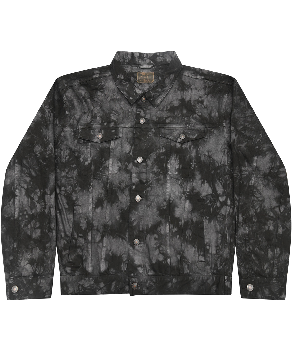 Jackets - Batikmönstrad Jeansjacka Crystal Black