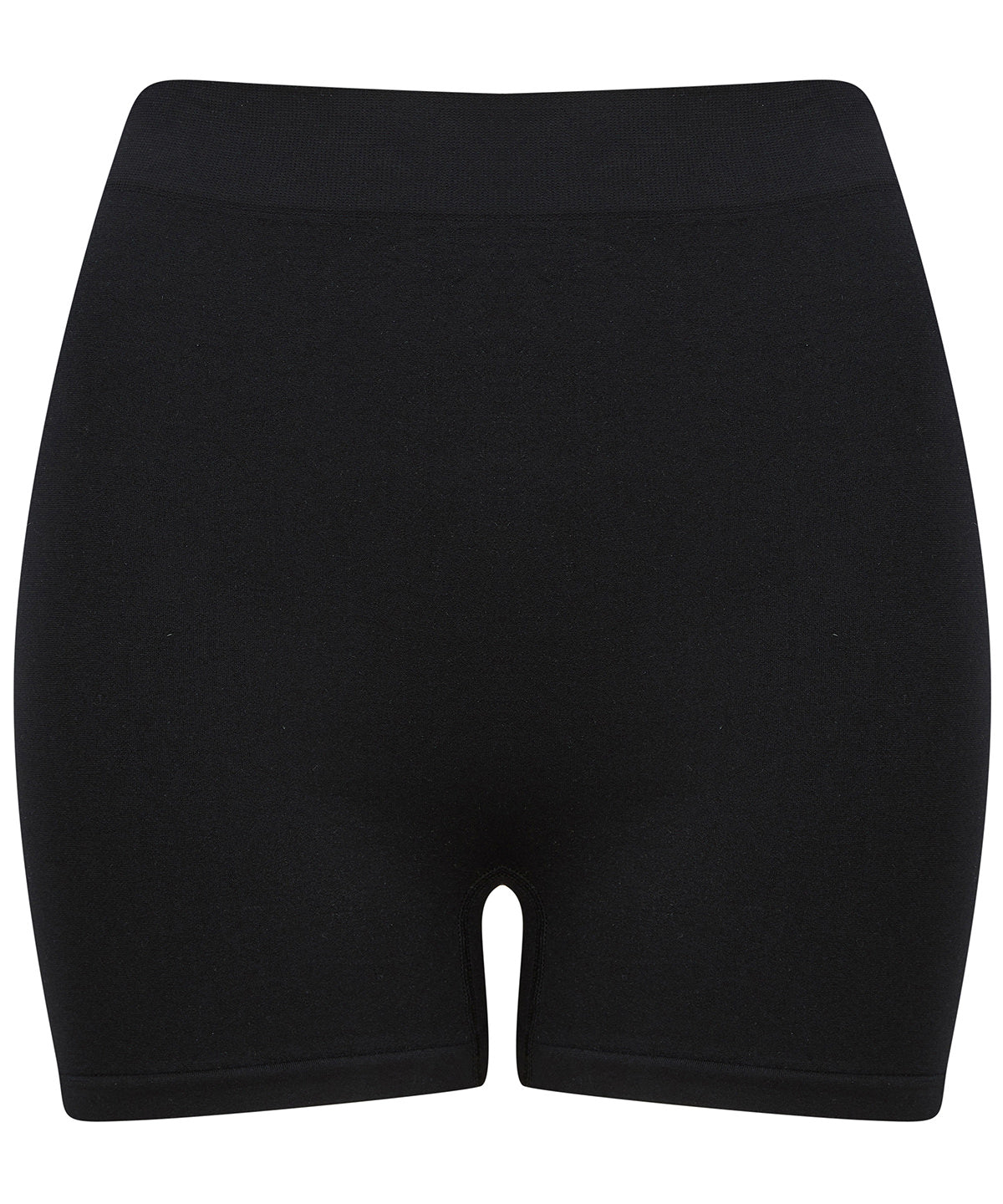 Shorts - Sömlösa shorts för damer Black