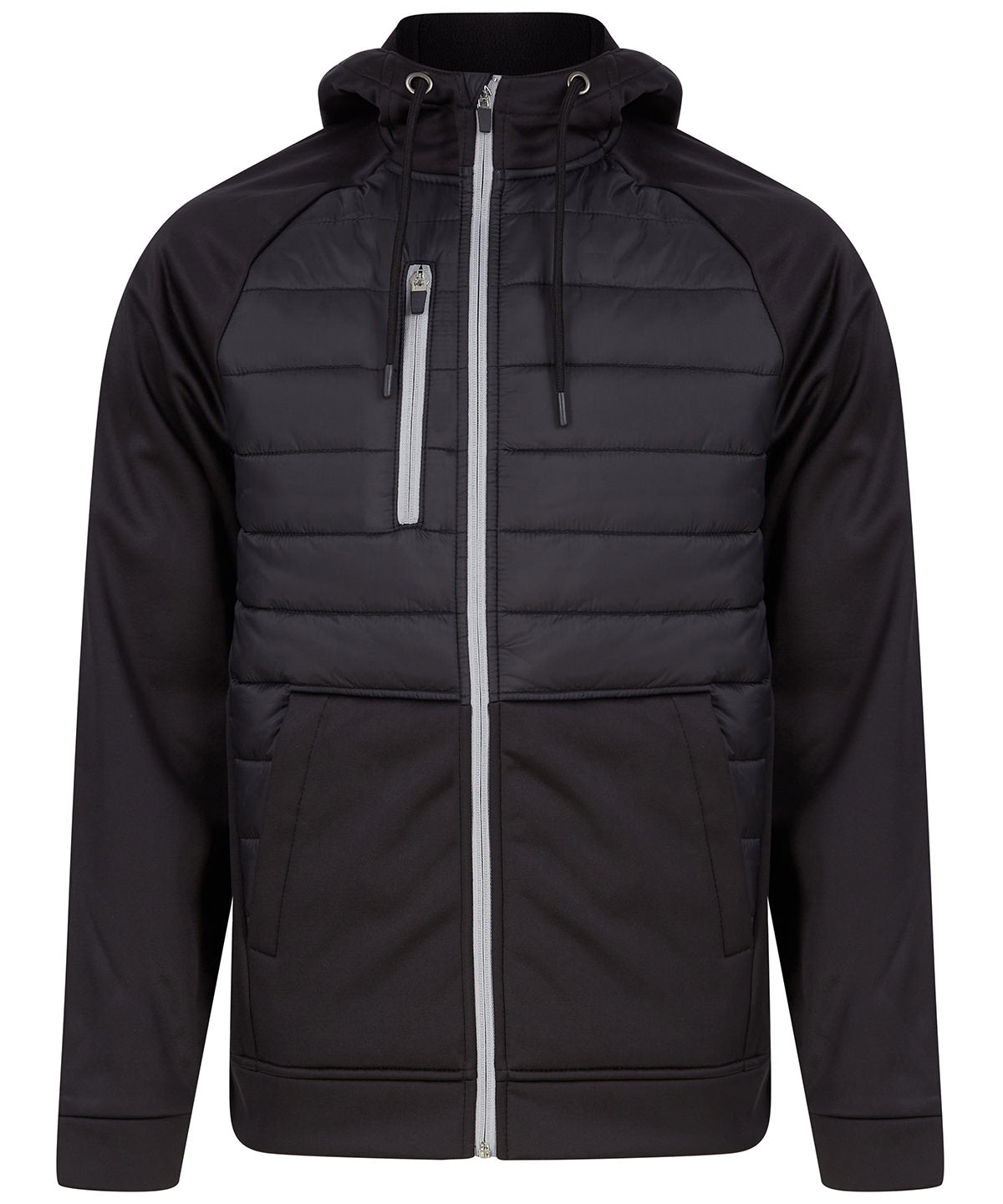 Jackets - Unisex vadderad sportjacka Black