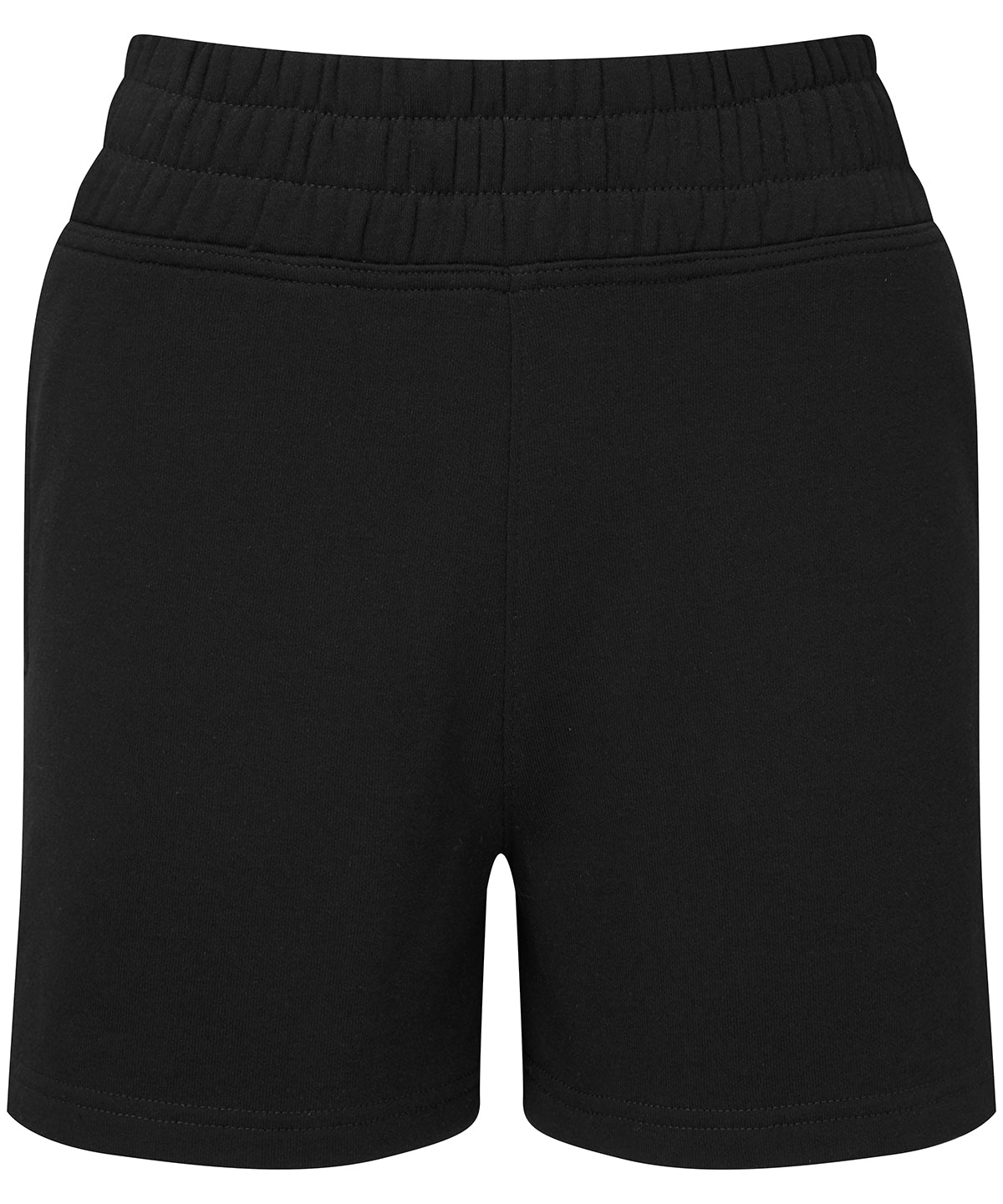 Shorts - Bekväma joggershorts för damer med hög midja Black