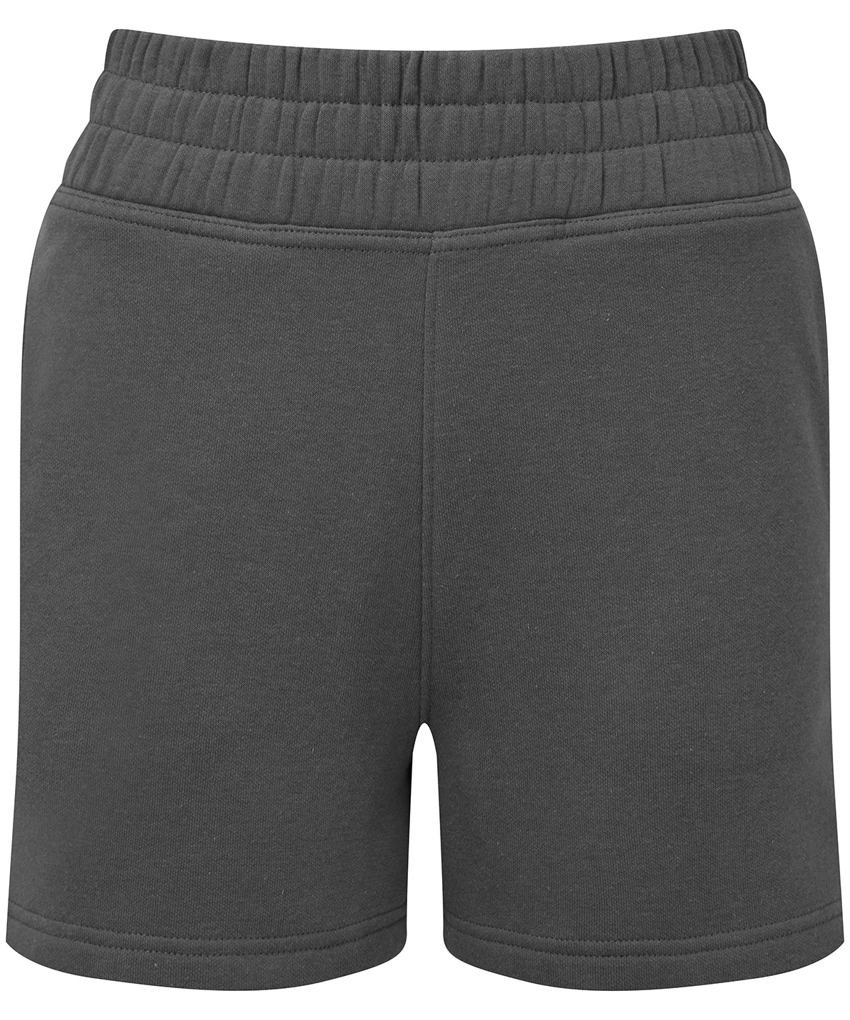 Shorts - Bekväma joggershorts för damer med hög midja Charcoal