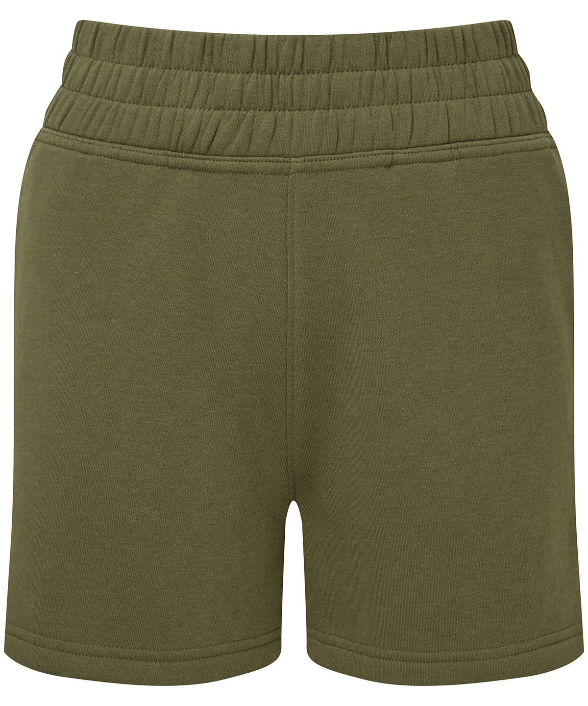 Shorts - Bekväma joggershorts för damer med hög midja Olive