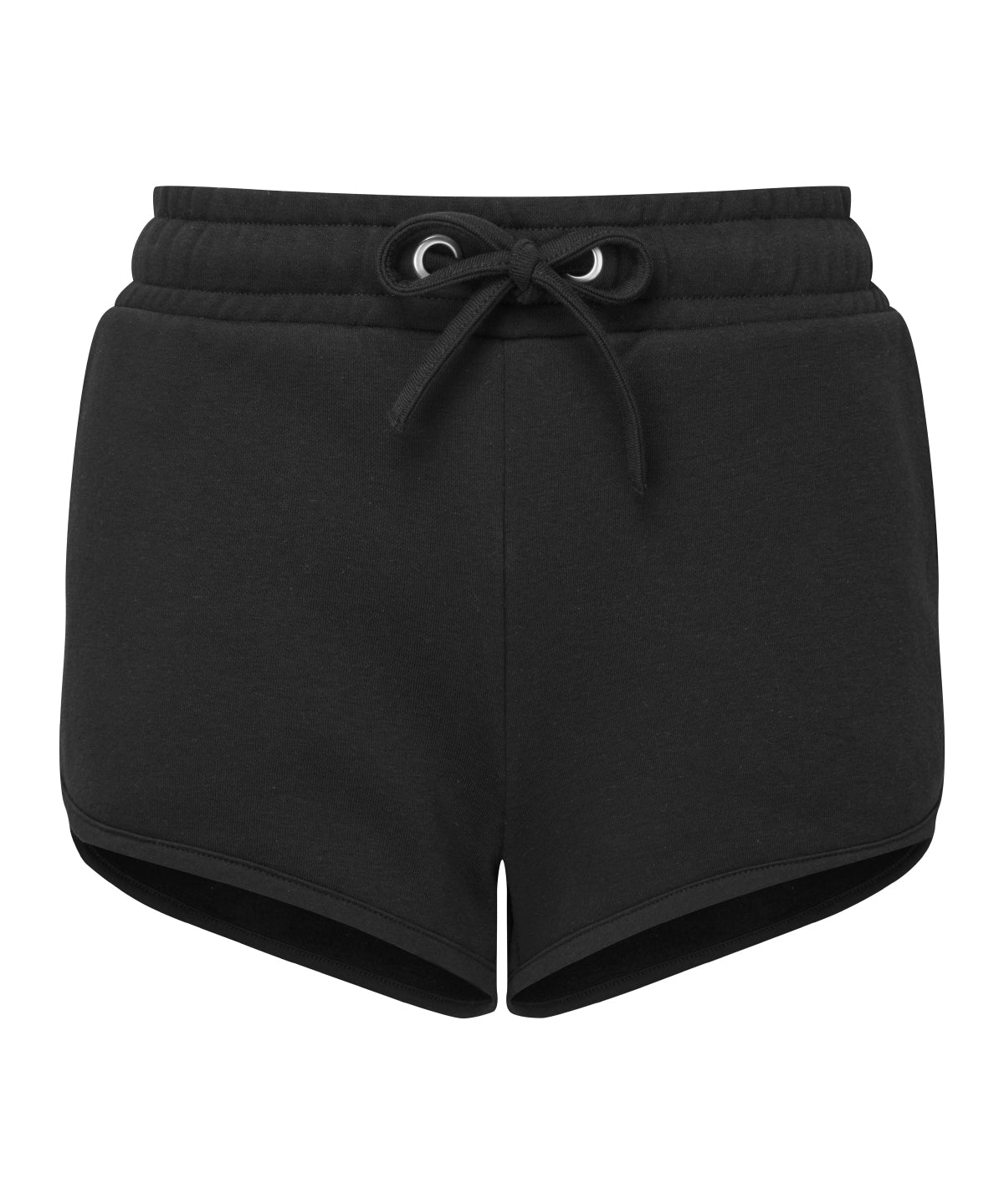 Shorts - Återvunna Retro Joggershorts för Damer Black