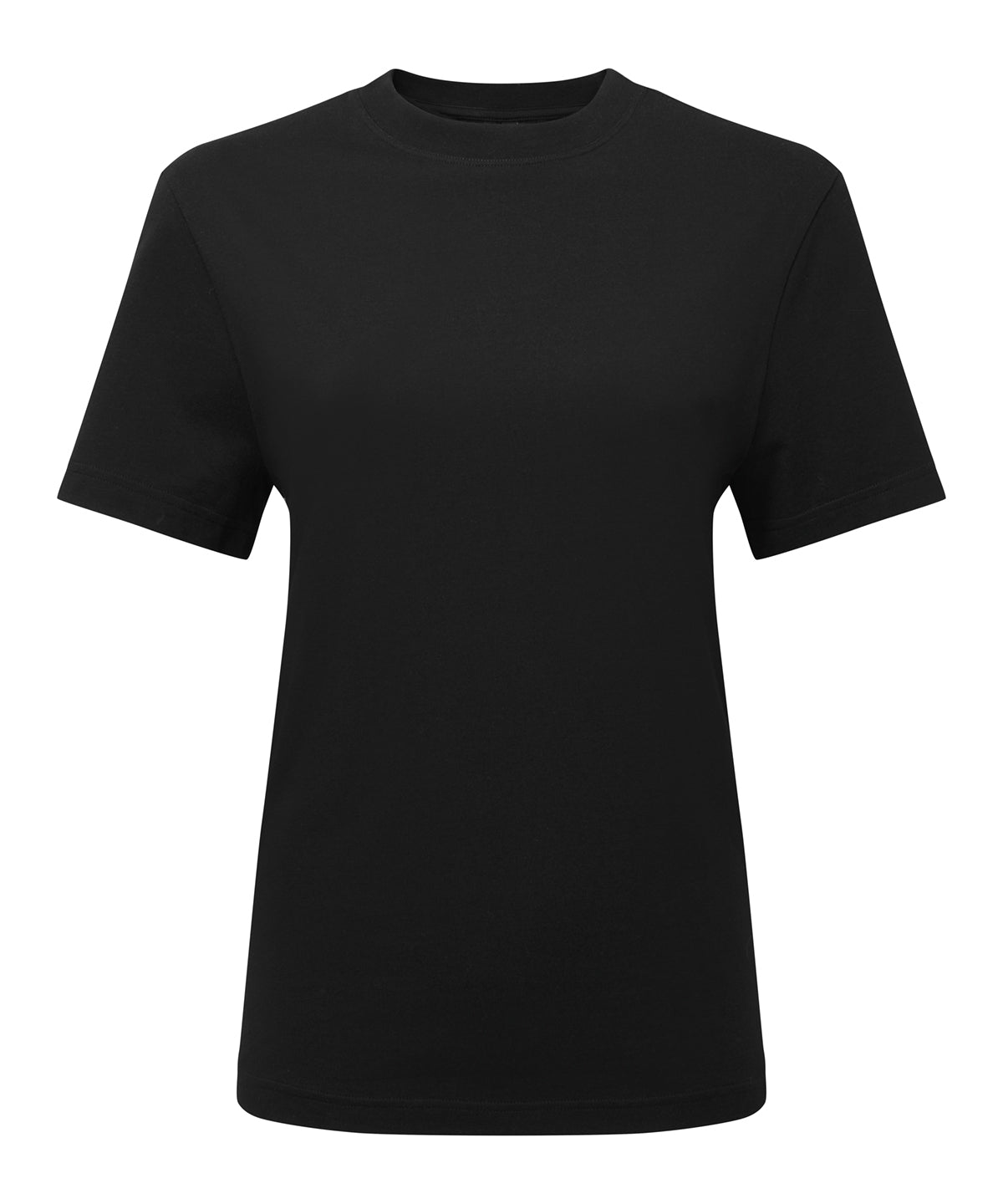 T-Shirts - Ekologisk Boxy Oversized Damtröja Black