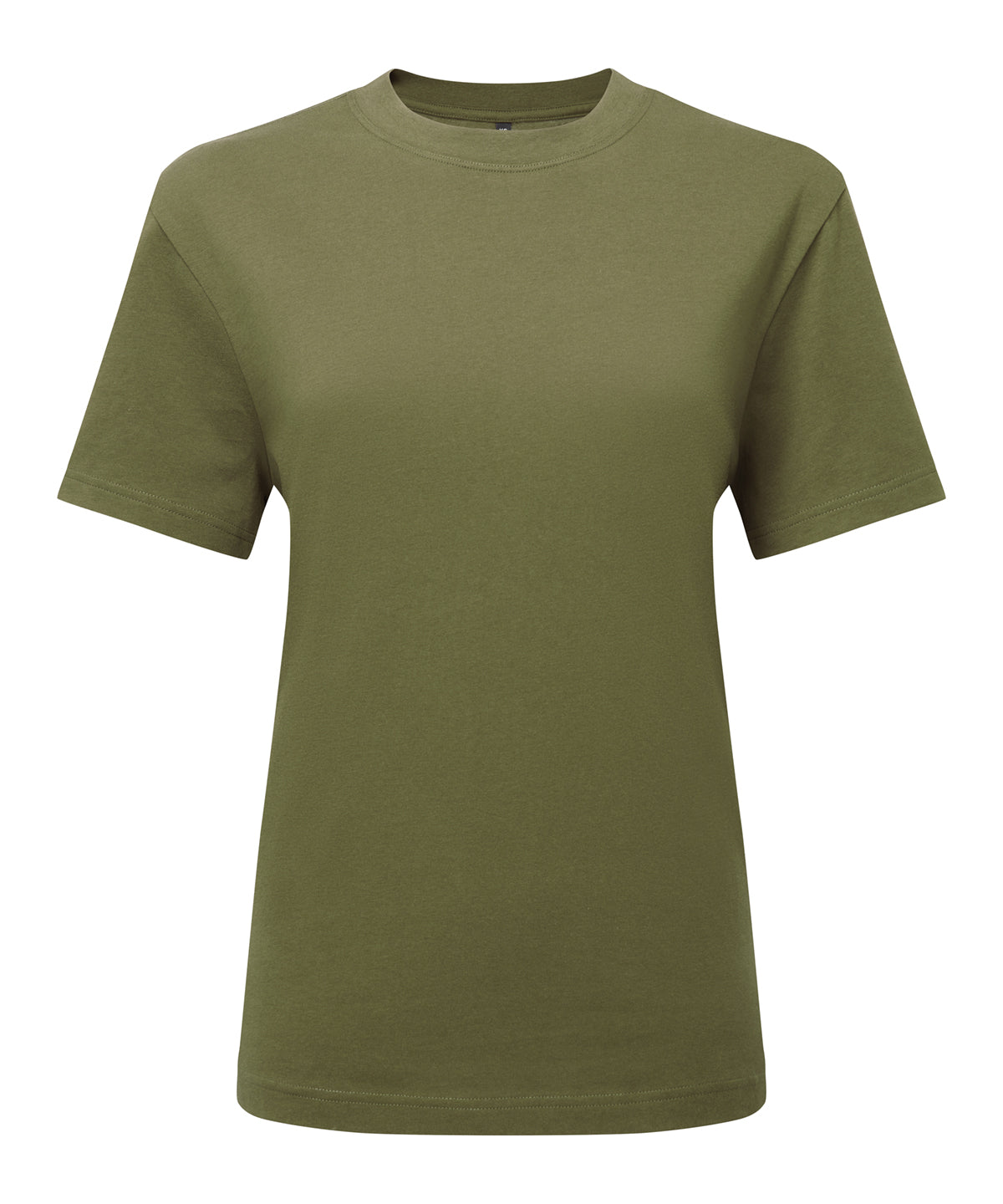 T-Shirts - Ekologisk Boxy Oversized Damtröja Olive