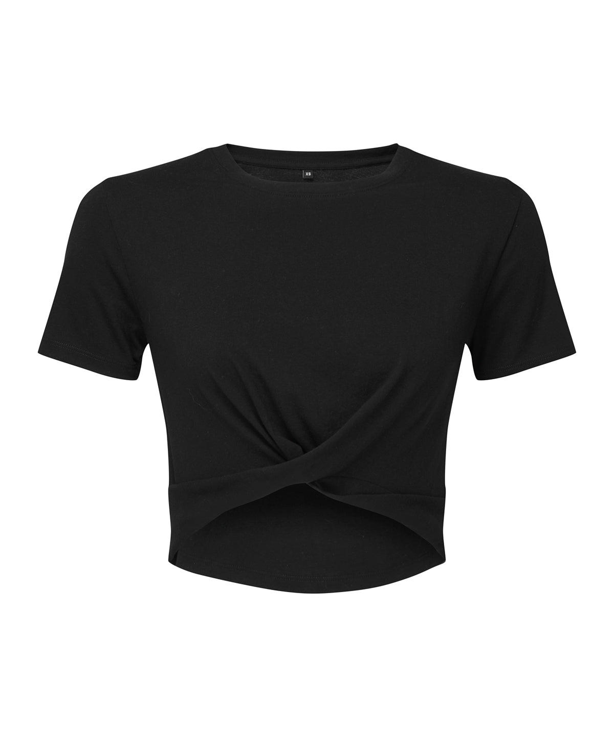 T-Shirts - Dam TriDri Twist Crop Top Black