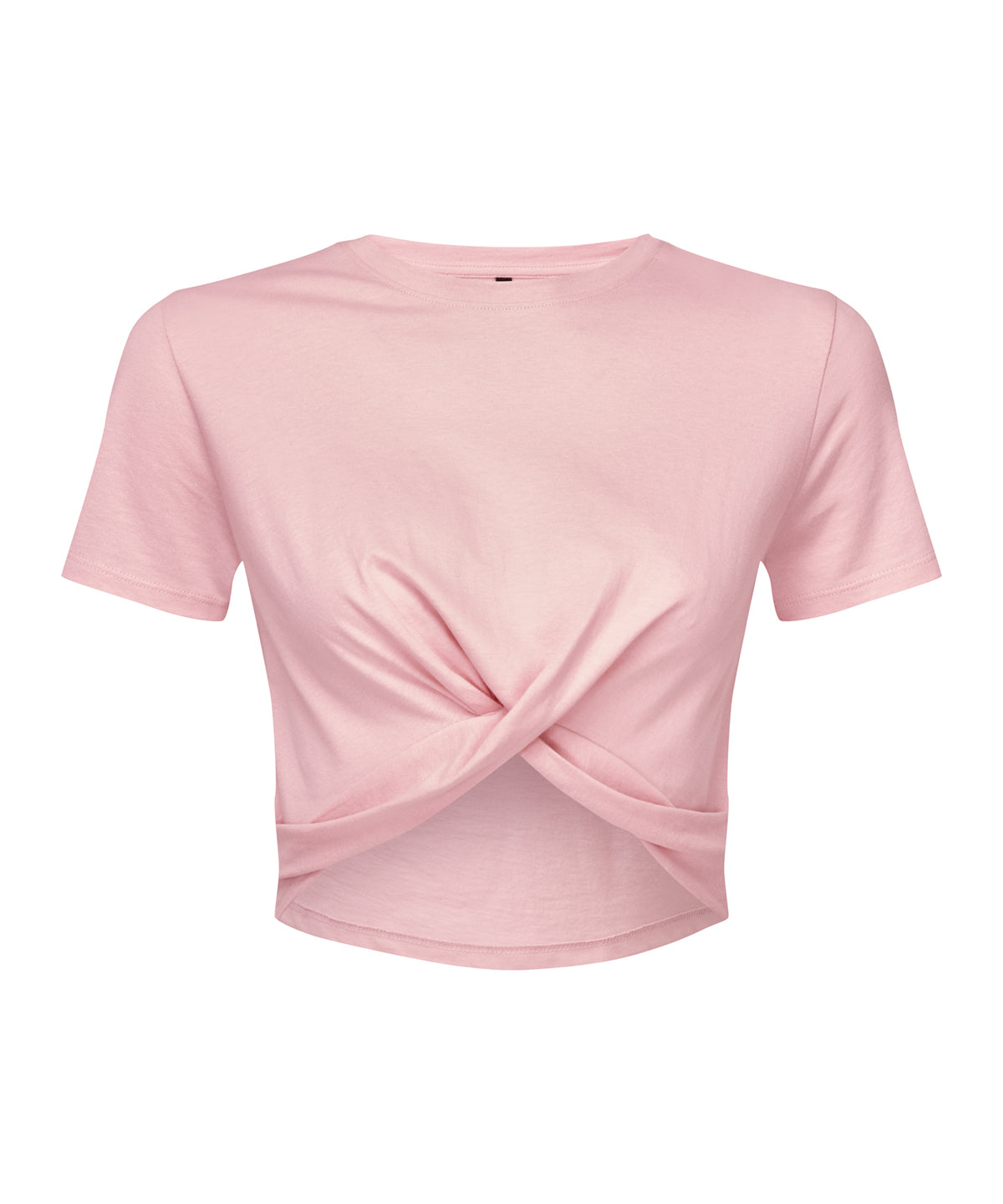 T-Shirts - Dam TriDri Twist Crop Top Light Pink