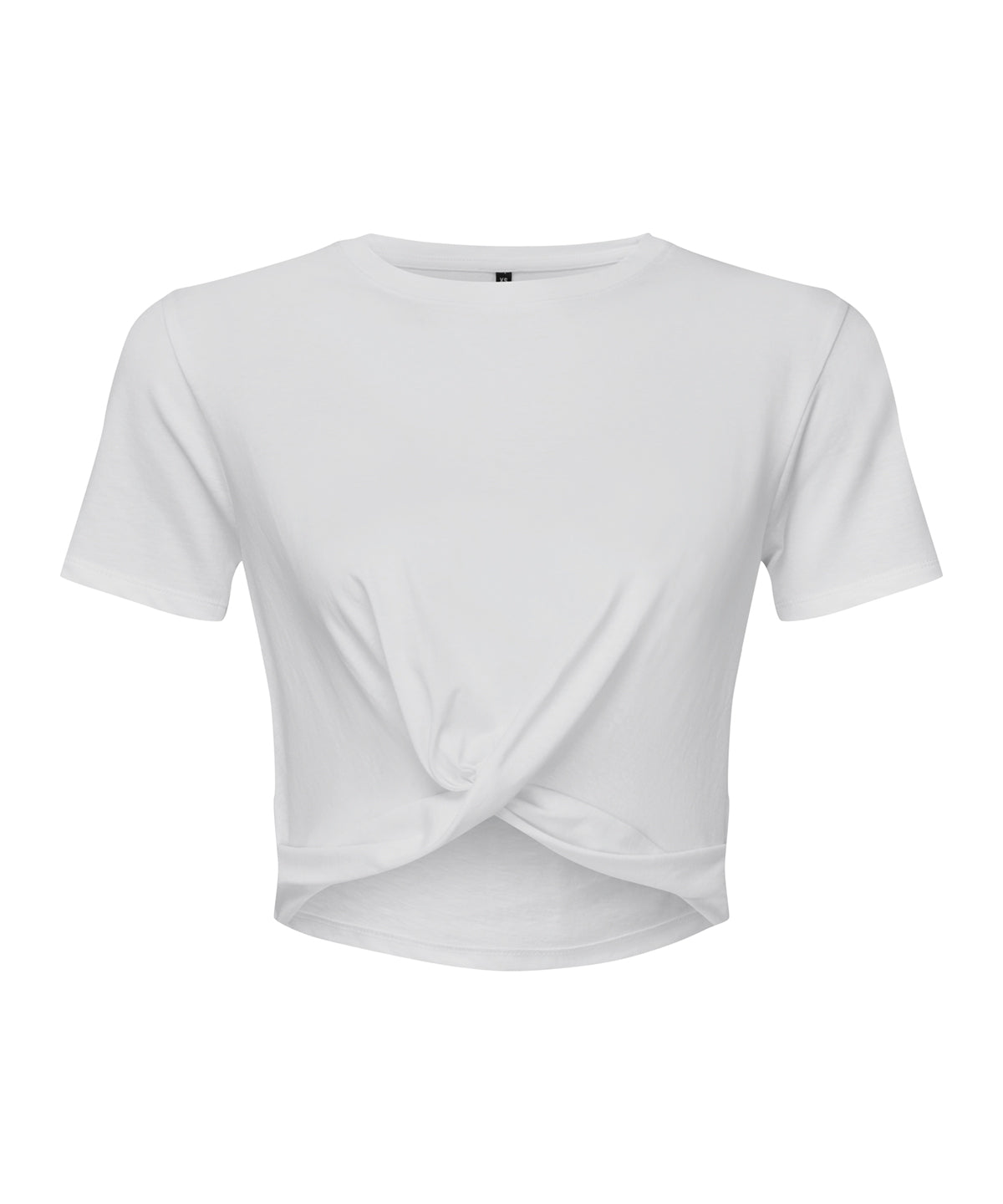 T-Shirts - Dam TriDri Twist Crop Top White