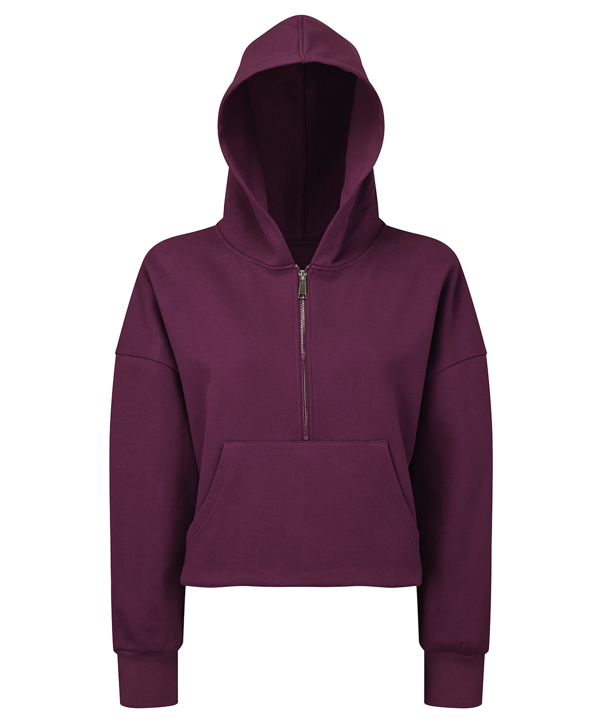 Hoodies - Dam TriDri 1/2 Zip Hoodie Mulbery