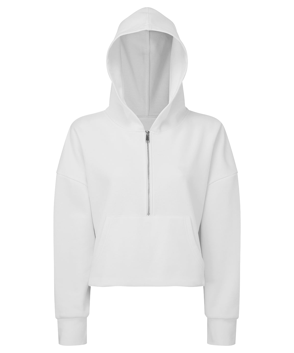 Hoodies - Dam TriDri 1/2 Zip Hoodie White