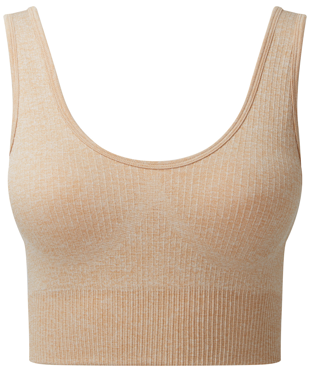 Bras - TriDri® Ribbade Sömlösa Sport-BH för Damer Nude Melange