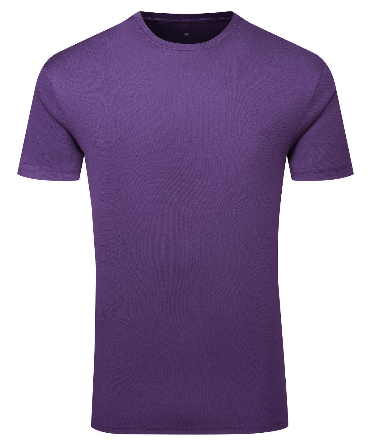 T-Shirts - TriDri Texturerad Återvunnen T-shirt för Herrar Bright Purple