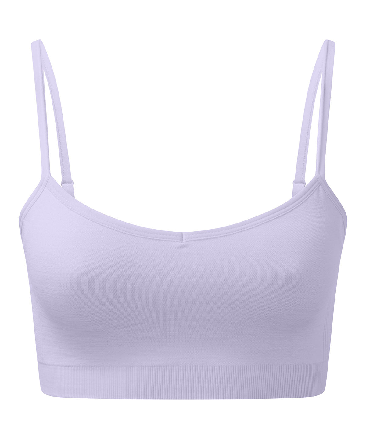 Bras - TriDri Återvunna Sömlösa 3D-Passform Multi-Sport Flex-BH för Damer Lilac Melange