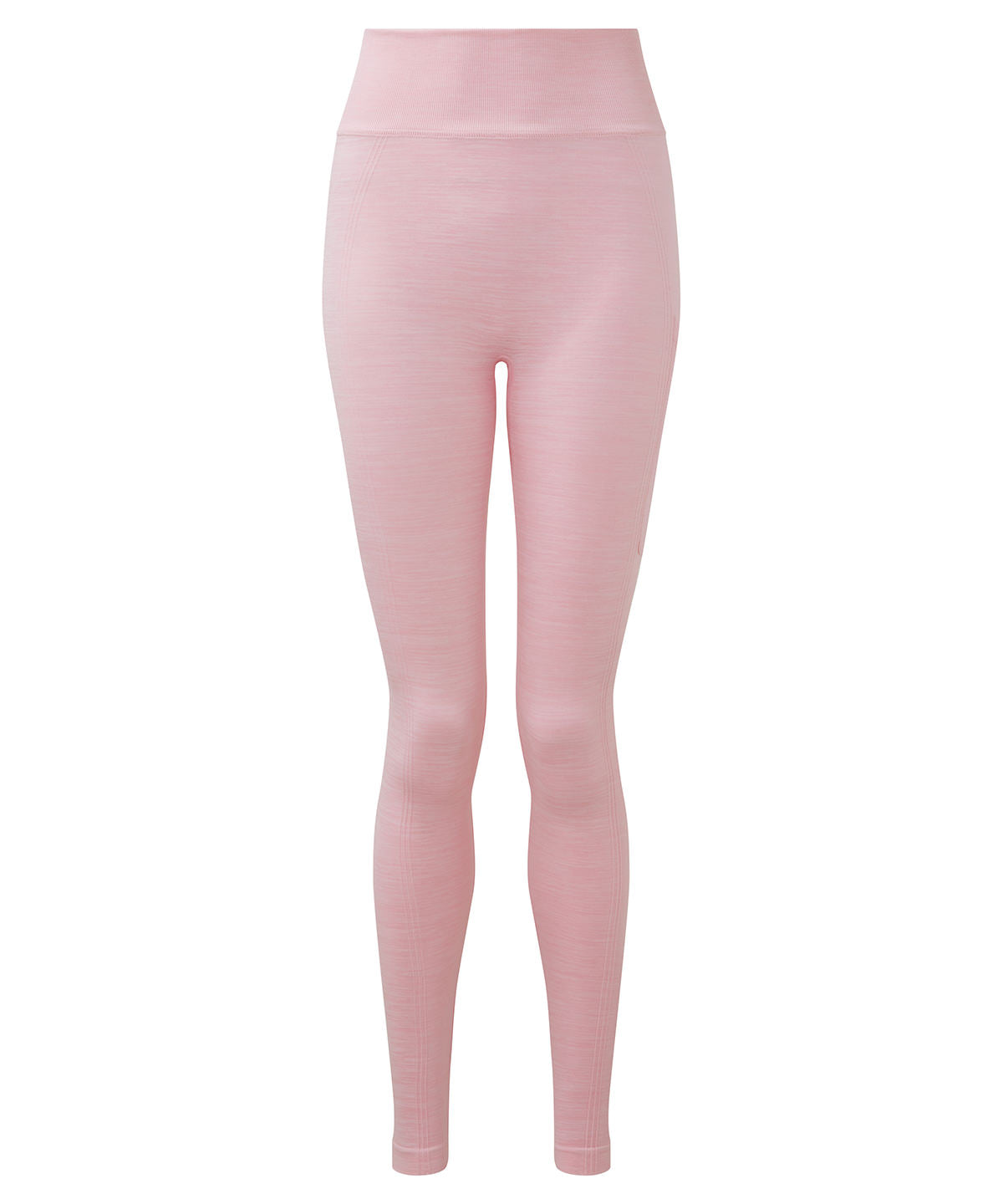 Leggings - TriDri Återvunna Sömlösa 3D-Passform Multi-Sport Flex Leggings för Damer Light Pink Melange