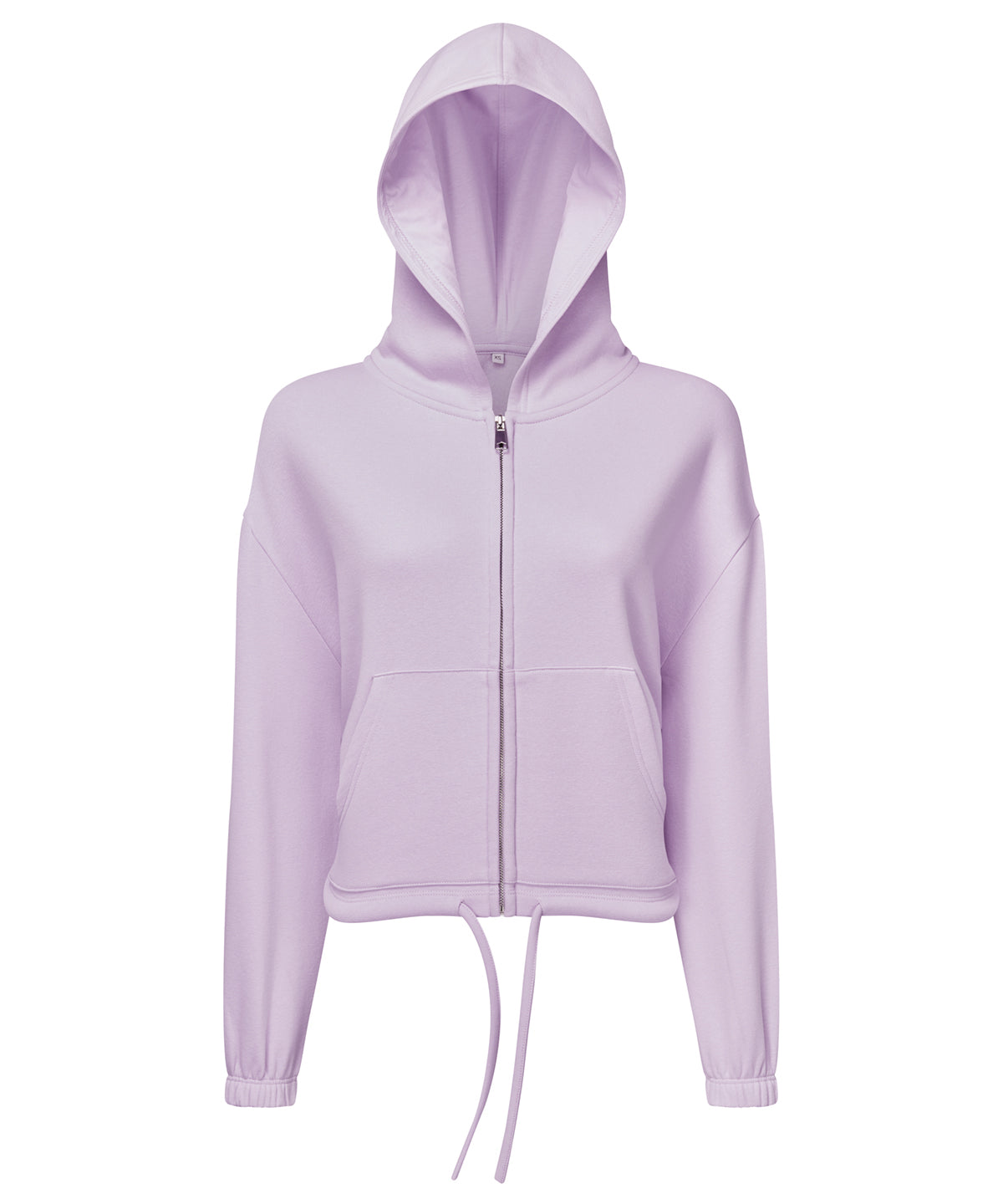 Hoodies - Återvunnen Dragsko Full-Zipp Hoodie för Damer Lilac