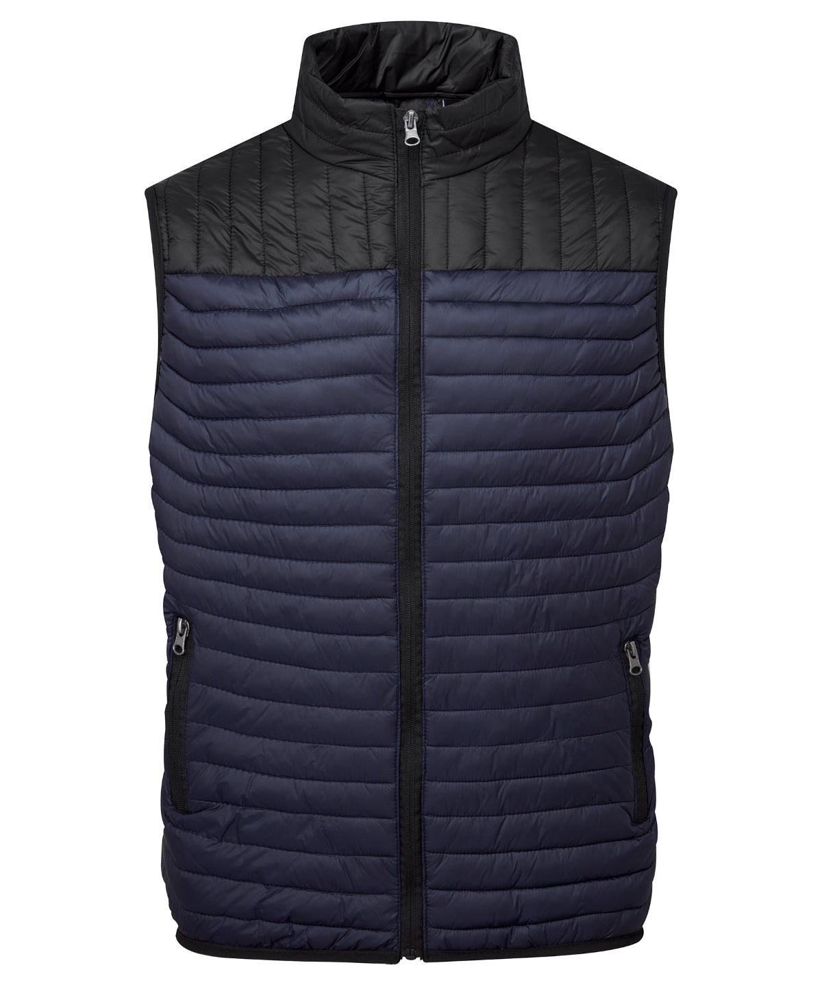 Gilets & Body Warmers - Mångsidig Navy Linne för Herrar Navy Black