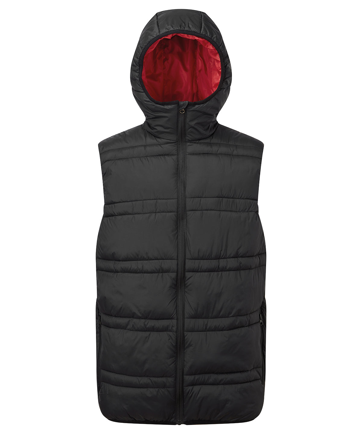 Gilets & Body Warmers - Huva Bodywarmer Black Red