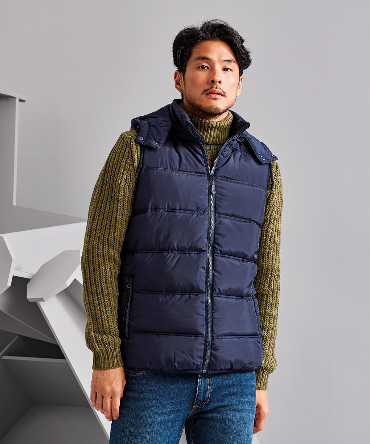 Gilets & Body Warmers - Bryher återvunnen bodywarmer – klassisk stil