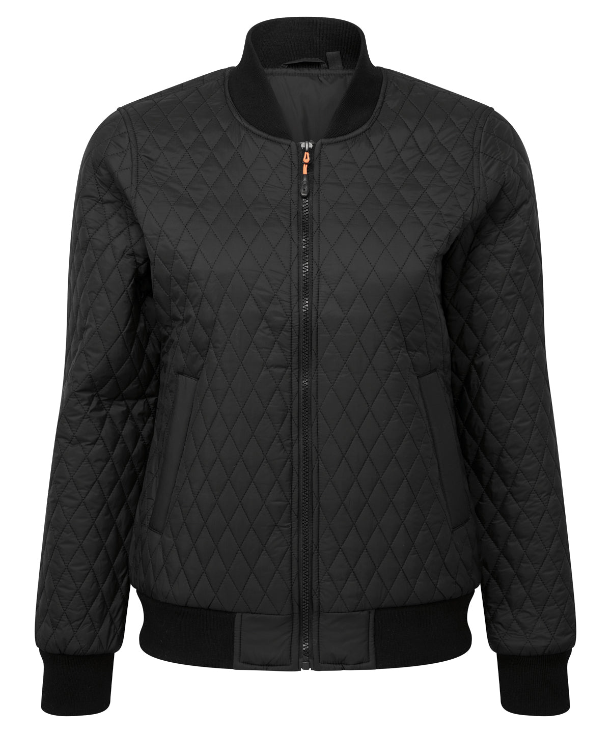 Jackets - Quiltad Flygjacka för Damer Black