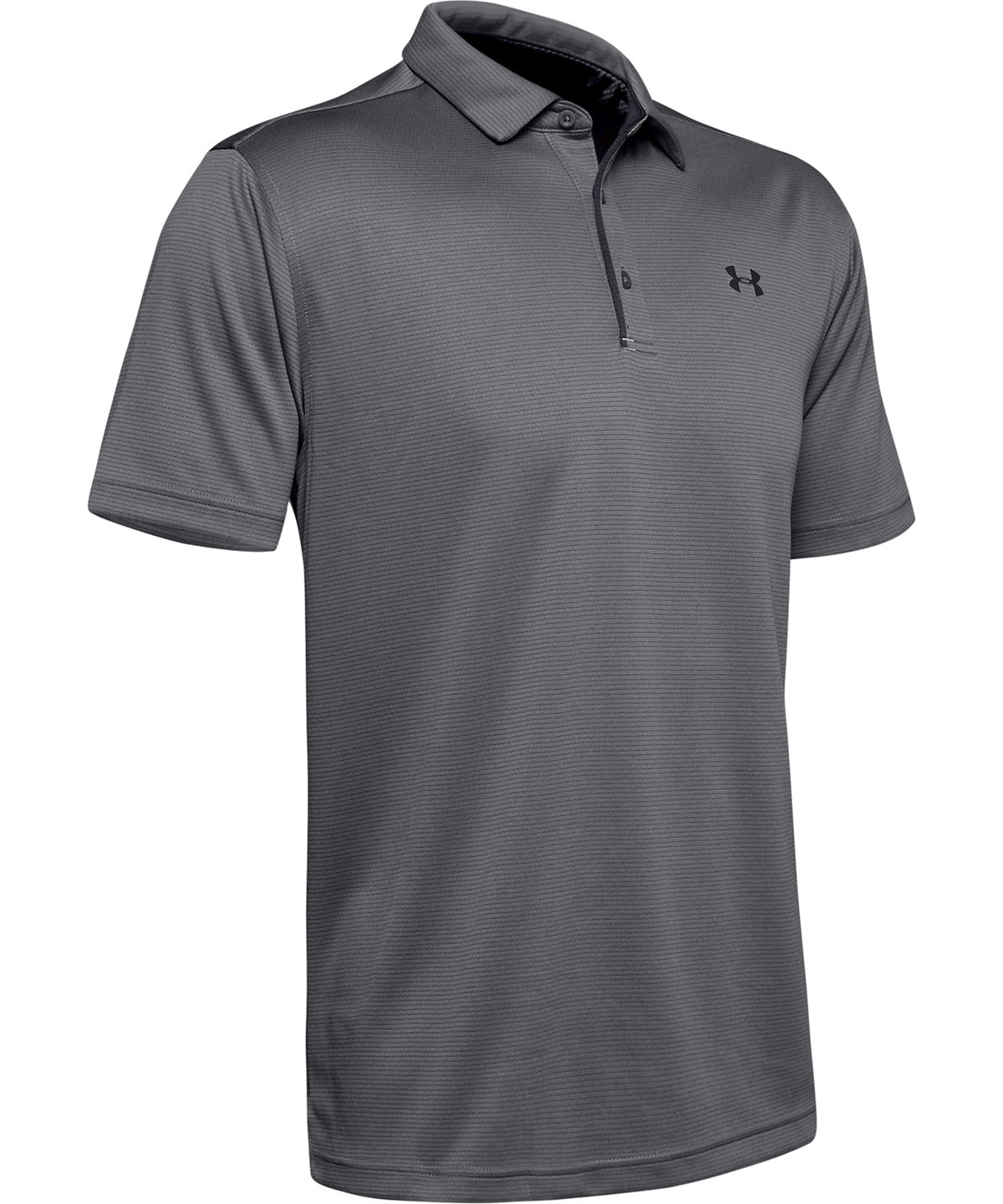 Polos - UA Tech Polo för Herrar Graphite Black