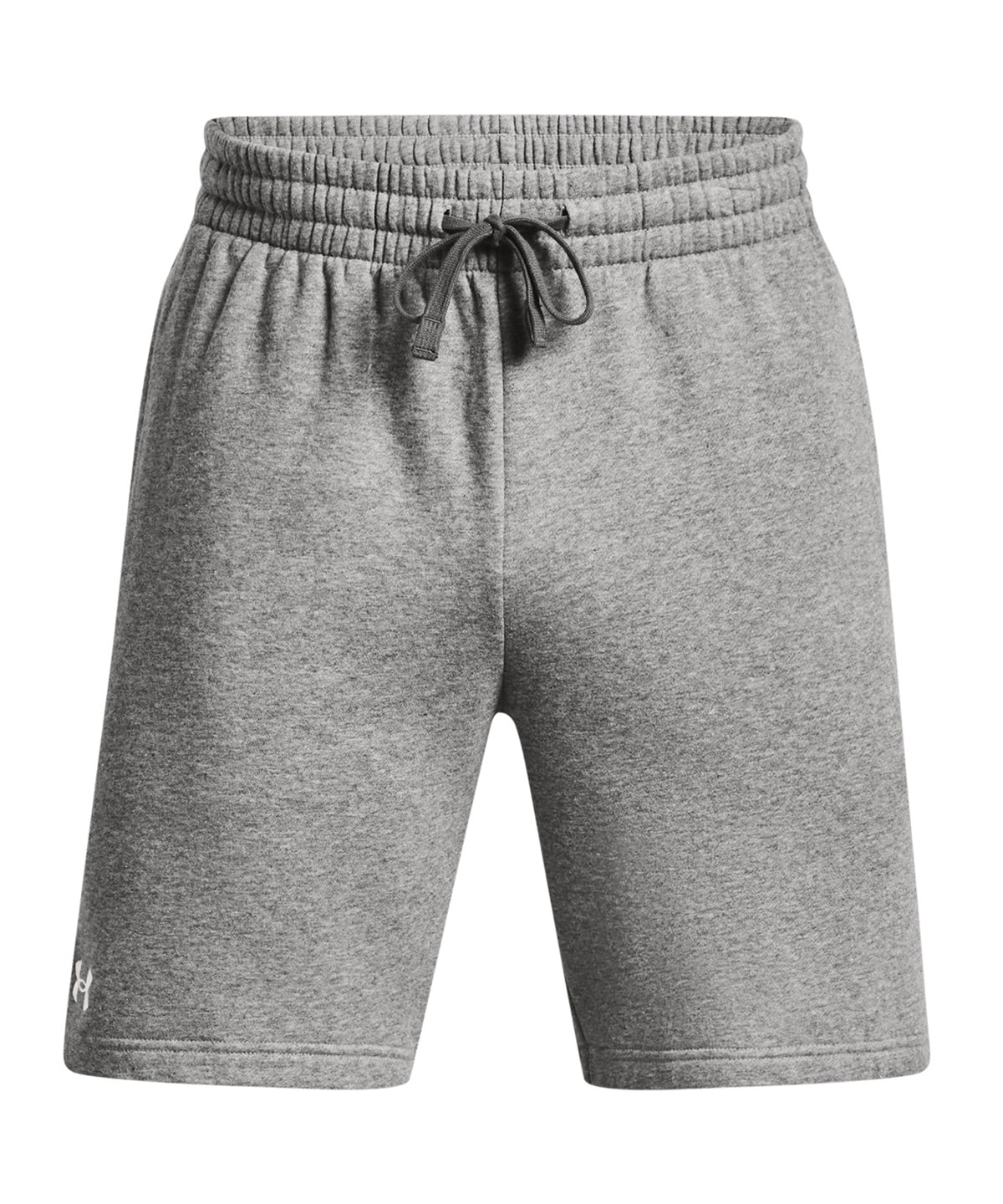 Shorts - Bekväma och Funktionella UA Rival Fleece Shorts för Herrar Castlerock Light Heather White