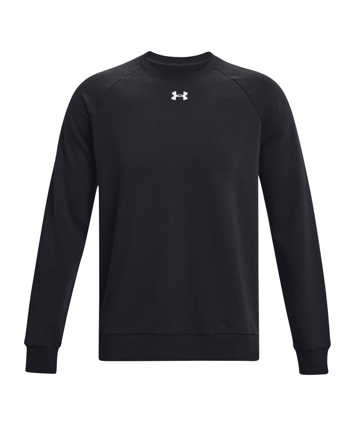 Sweatshirts - UA Rival Fleece Crew Black White