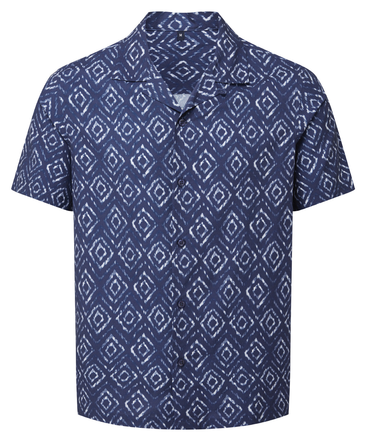 Shirts - Uppgradera din sommargarderob med Wombats kortärmade skjorta Navy White Aztec