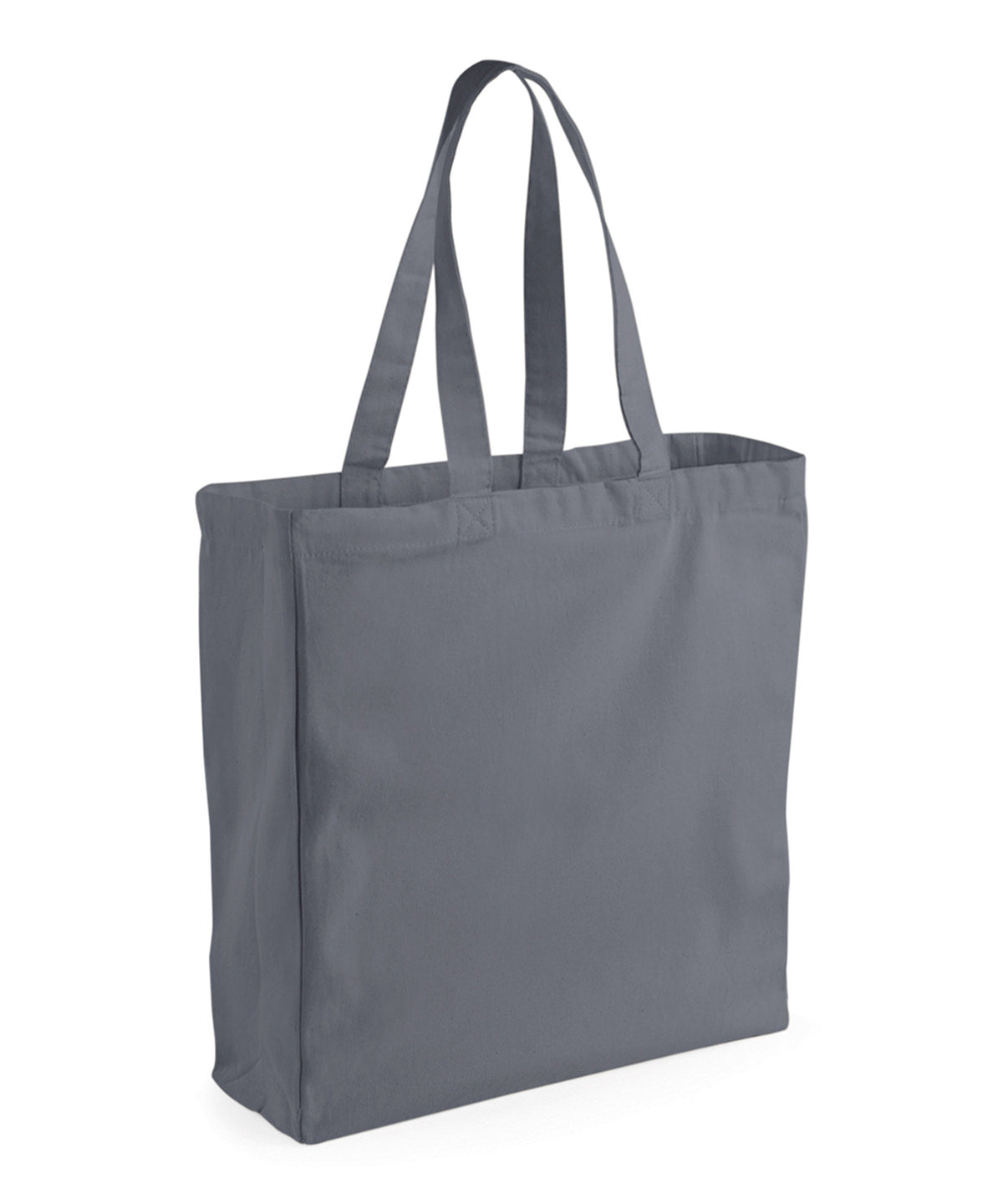 Bags - Praktisk och Stilren Väska i Bomullscanvas Graphite Grey One size