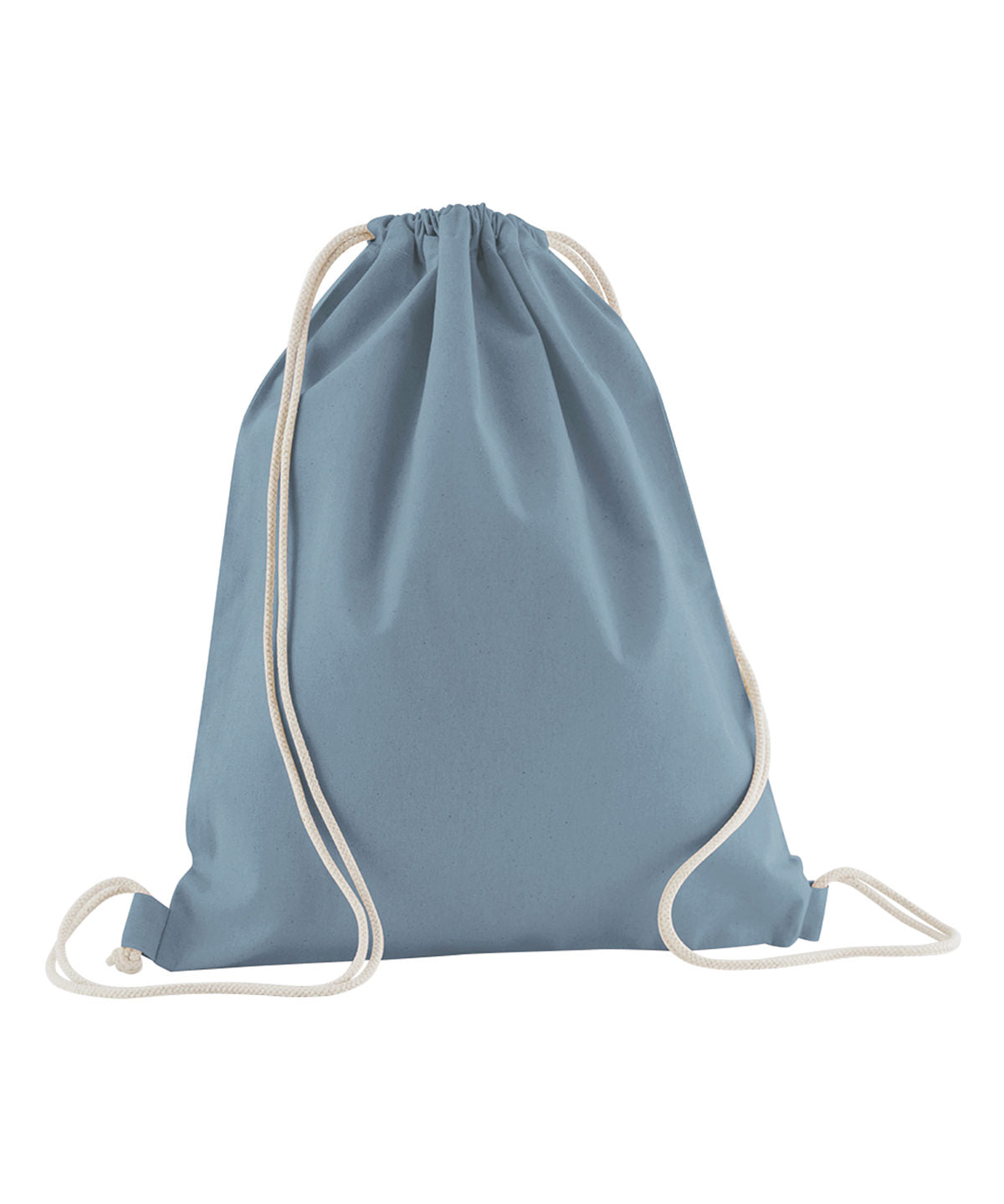 Bags - Miljövänlig Gympåse i Ekologisk Bomull Dusty Blue One size