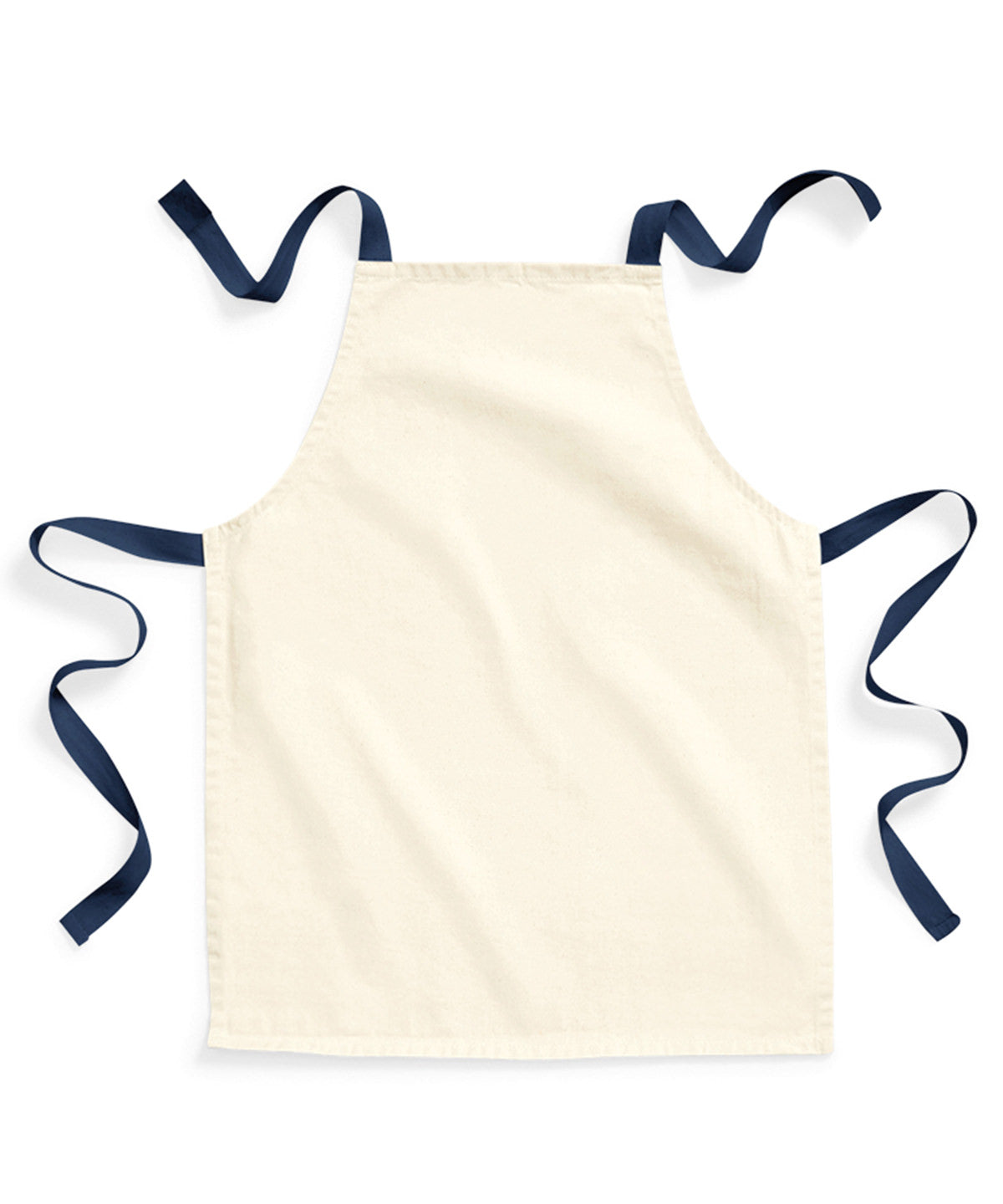 Aprons - Fairtrade-certifierat Förkläde med Säkerhetsstängning Natural French Navy One size