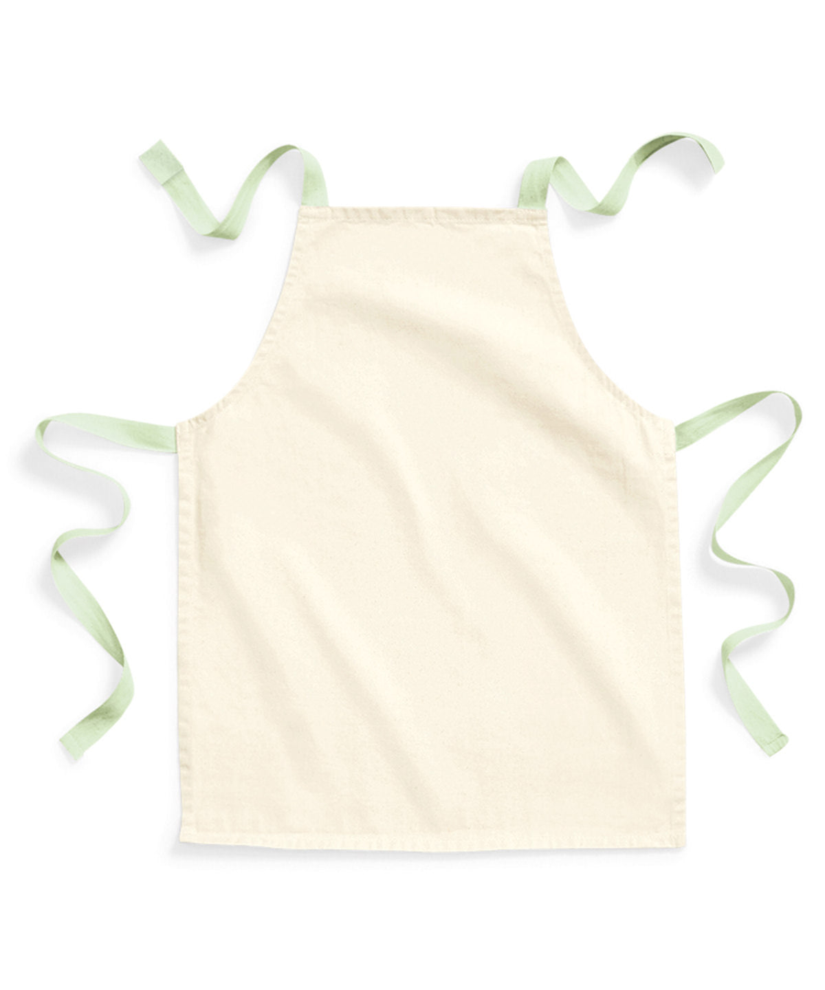 Aprons - Fairtrade-certifierat Förkläde med Säkerhetsstängning Natural Pistachio One size