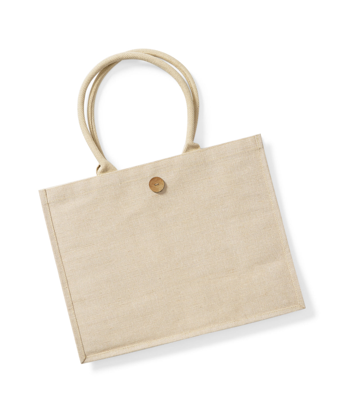 Bags - Elegant och Hållbar Väska i Jute/Bomullsblandning Natural One size