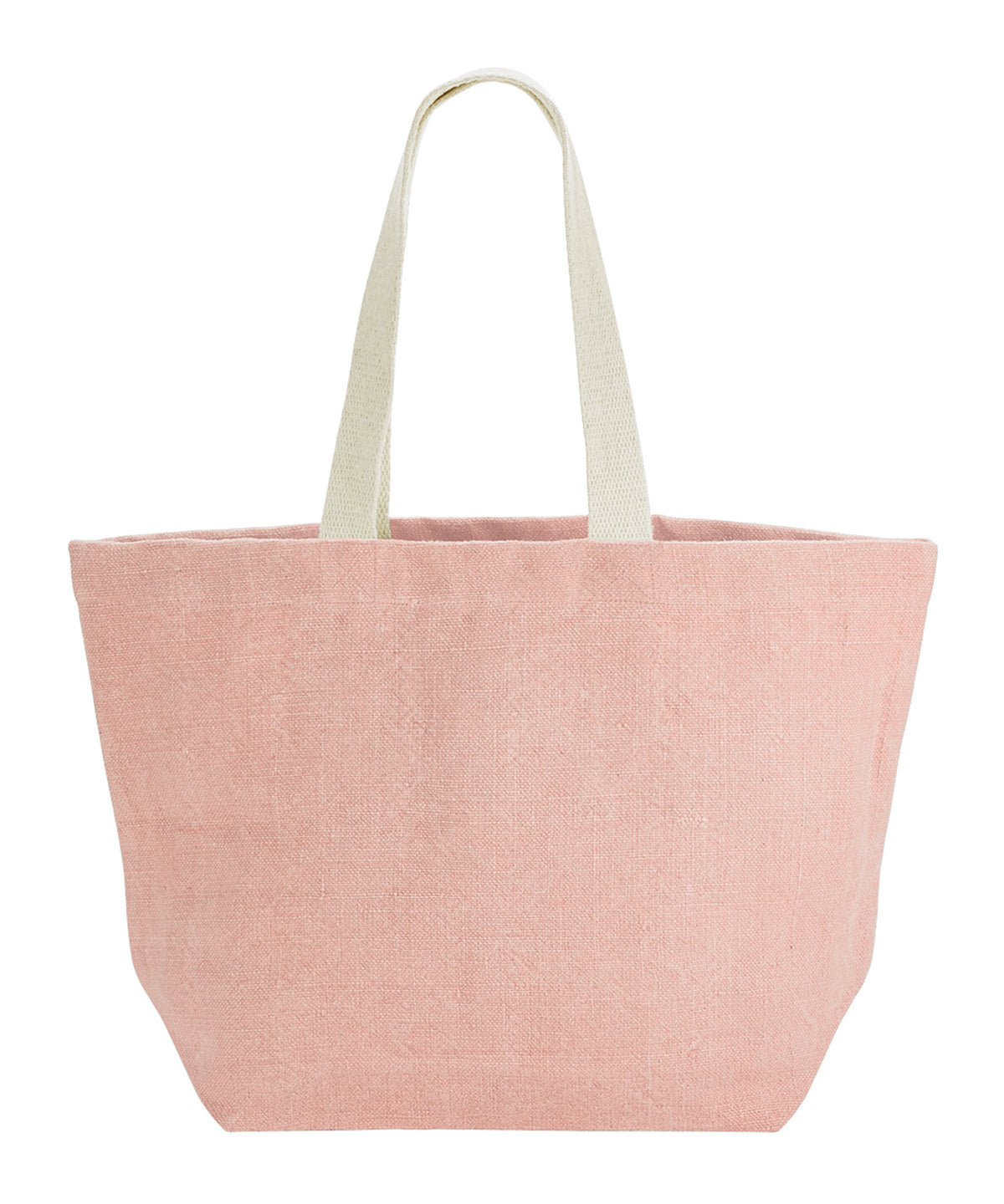 Bags - Elegant Strandväska i Mjuk Tvättad Jute Blossom One size